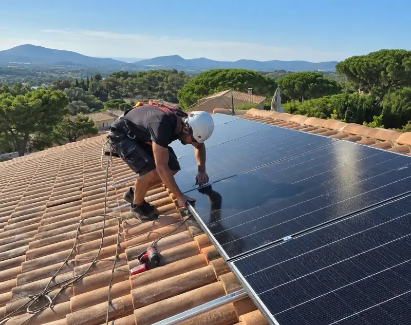 Installateur panneaux solaires Kriegsheim — pose photovoltaïque sur toiture