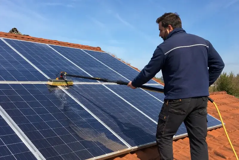 Nettoyage et entretien de panneaux solaires à Kriegsheim